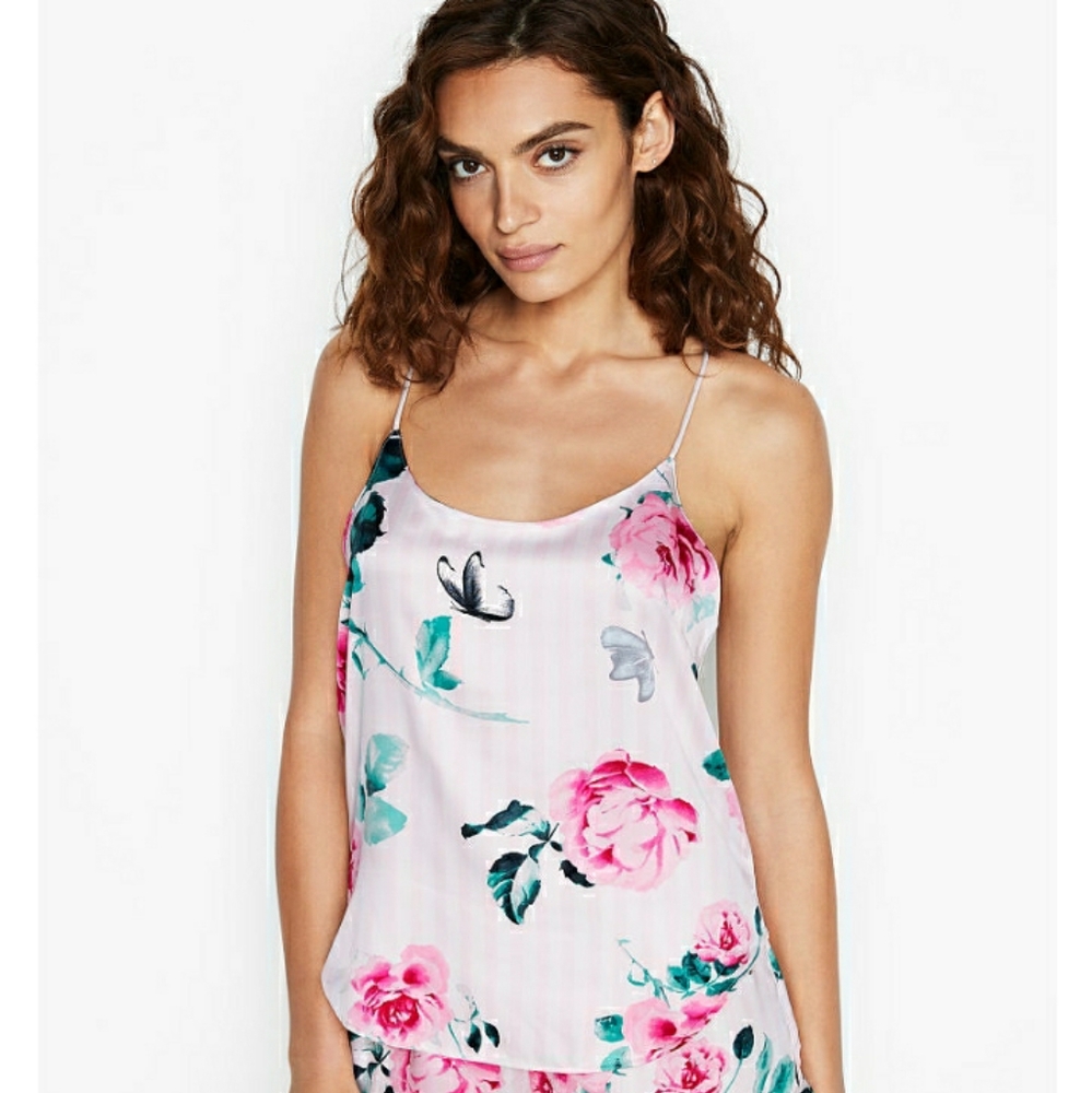 💕VS NWT Satin Racerback Sleep Cami